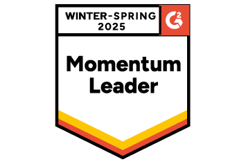 G2 Badges Momentum Leader 2025 Userlytics