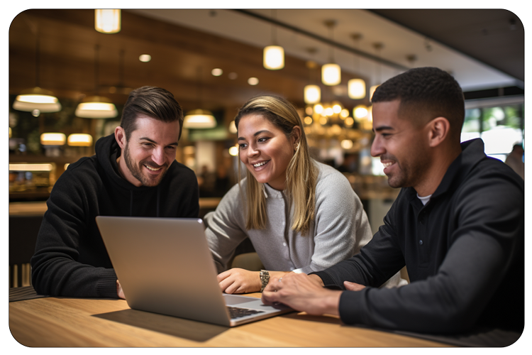 Bring Your Own User - Image of team members creating ux studies.