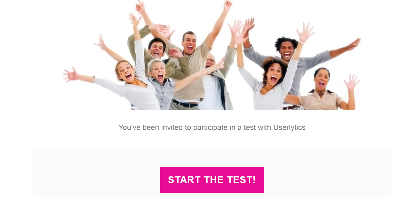 Image of group of people in excitement