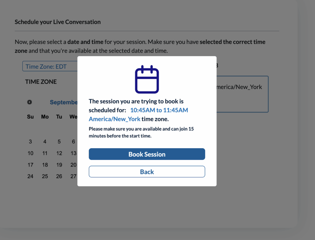 Userlytics - book session