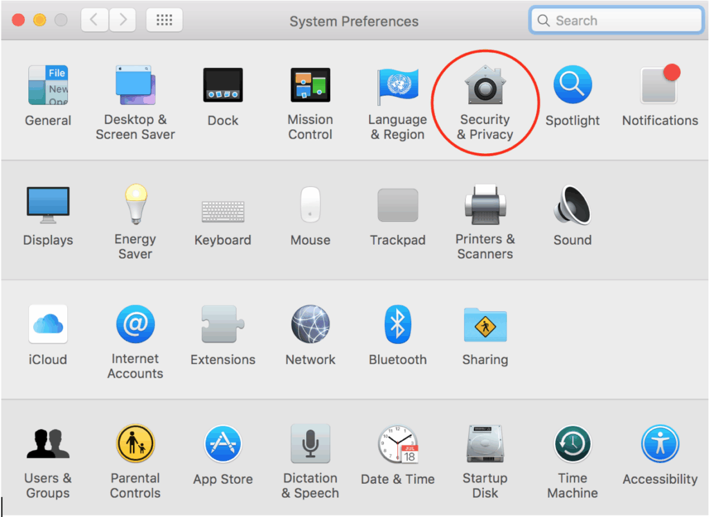 mac os system preferences