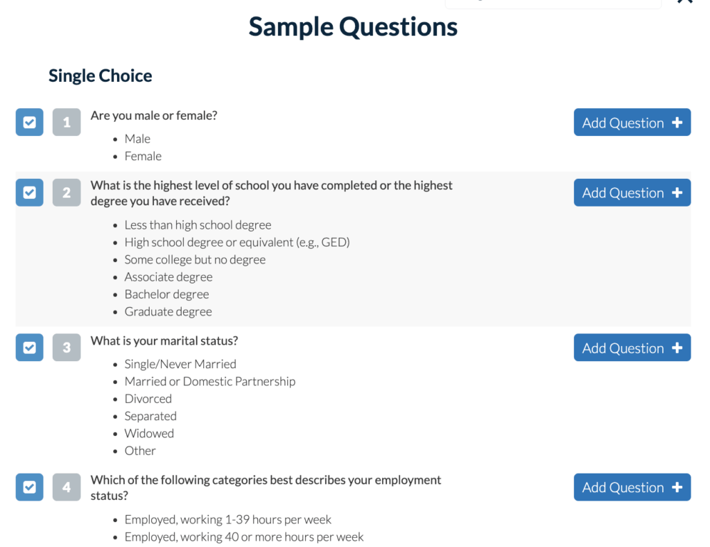 Userlytics Platform - Sample Questions