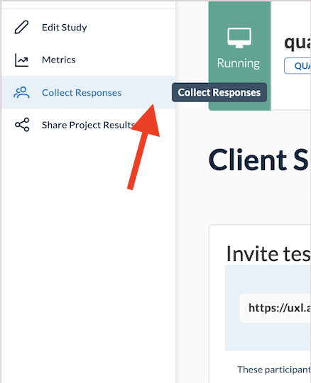 Userlytics Platform - Collect responses