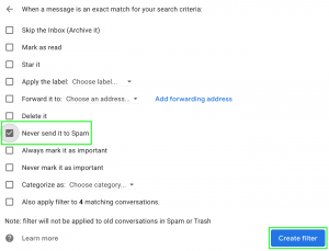 How to Whitelist Userlytics - create filter