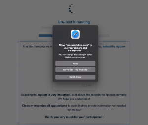 No-Download Web Recorder on Safari - enable camera and microphone
