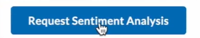 Userlytics Sentiment Analysis - Request Sentiment Analysis Button
