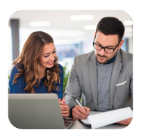 Man giving an explanation